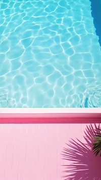 Beautiful pink pool wallpaper outdoors architecture backgrounds. AI generated Image by rawpixel.