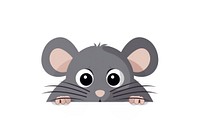 Rat cartoon animal mammal. AI generated Image by rawpixel.