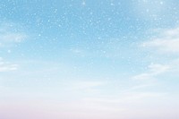 Pastel blue sky with sparkle background backgrounds outdoors nature. AI generated Image by rawpixel.