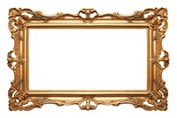 Gold vintage classic frame mockup white background architecture rectangle. AI generated Image by rawpixel.