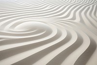 Sand pattern in zen garden nature white tranquility. AI generated Image by rawpixel.