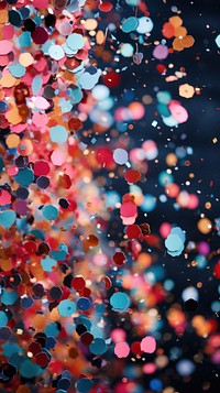 Confetti and glitters backgrounds light paper. AI generated Image by rawpixel.