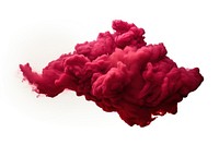 Cloud red white background splattered. AI generated Image by rawpixel.