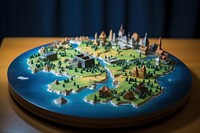 World world table game. AI generated Image by rawpixel.