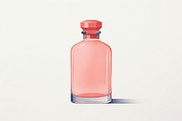 Purfume bottle glass white background refreshment. AI generated Image by rawpixel.