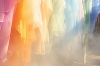 Water mist with rainbow backgrounds outdoors drying. AI generated Image by rawpixel.