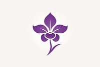 Orchid flower nature symbol. AI generated Image by rawpixel.