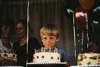 A birthday party dessert candle adult. AI generated Image by rawpixel.