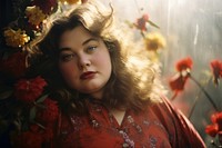 A plus size woman photography portrait fashion. AI generated Image by rawpixel.