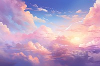 Dream sky backgrounds outdoors nature. AI generated Image by rawpixel.