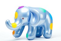 Twisty balloon in the shape of an elephant wildlife animal mammal. AI generated Image by rawpixel.