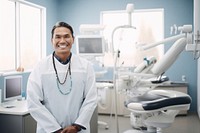 Modern native american man doctor clinic adult. AI generated Image by rawpixel.