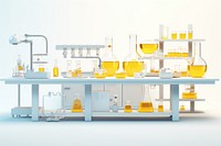 Biotechnology biochemistry laboratory education equipment container. AI generated Image by rawpixel.