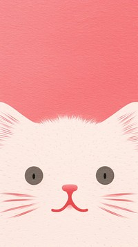 Cat face backgrounds cartoon animal. AI generated Image by rawpixel.