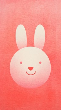 Rabbit face animal mammal red. AI generated Image by rawpixel.