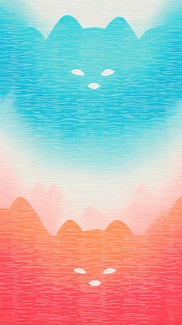 Cat face backgrounds abstract nature. AI generated Image by rawpixel.