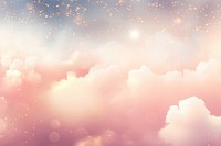 Cloud pattern bokeh effect background backgrounds outdoors nature. AI generated Image by rawpixel.