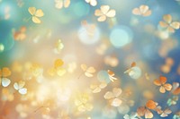Clover pattern bokeh effect background backgrounds sunlight outdoors. AI generated Image by rawpixel.