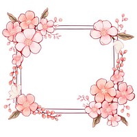 Sakura flower plant art. AI generated Image by rawpixel.