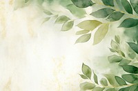 Green leaf backgrounds painting pattern. AI generated Image by rawpixel.