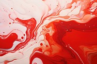 Red and white acrylic abstract painting backgrounds. AI generated Image by rawpixel.