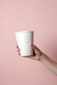 Cup holding hand mug. AI generated Image by rawpixel.