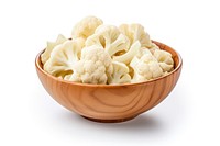 Pieces of cauliflower bowl vegetable white. AI generated Image by rawpixel.