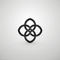 Trefoil symbol shape black. AI generated Image by rawpixel.