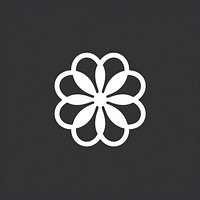 Quatrefoil logo flower shape. AI generated Image by rawpixel.