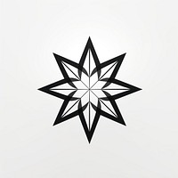 Star symbol shape white. AI generated Image by rawpixel.