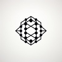 Hexagon shape logo geometric shape. AI generated Image by rawpixel.