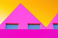 Sunset building purple architecture outdoors. AI generated Image by rawpixel.