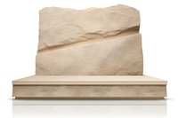 Stone white background simplicity sculpture. AI generated Image by rawpixel.