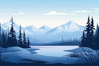 Alaska wilderness landscape outdoors. AI generated Image by rawpixel.