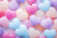 Heart confectionery backgrounds shape. AI generated Image by rawpixel.