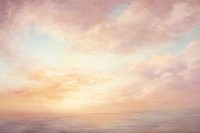Sunset sky painting backgrounds outdoors. 