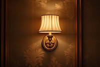 Classic lamp lampshade light wall. AI generated Image by rawpixel.