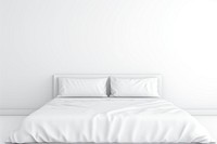 Clean bed furniture pillow white. AI generated Image by rawpixel.