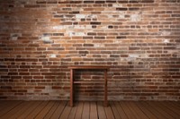 Brick wall architecture backgrounds flooring. AI generated Image by rawpixel.