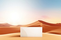 Sunny desert outdoors nature sky. AI generated Image by rawpixel.