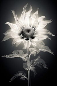 Sunflower petal plant inflorescence. AI generated Image by rawpixel.