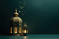 Muslim mosque architecture building gold. AI generated Image by rawpixel.