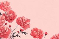 Peony flowers backgrounds pattern plant. AI generated Image by rawpixel.