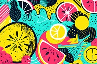 Abstract lemon background backgrounds pattern fruit. AI generated Image by rawpixel.