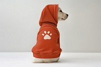 Dog's hoodie mockup psd