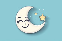 Crescent moon astronomy night tranquility. AI generated Image by rawpixel.