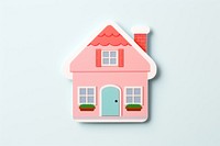 Cute house architecture building confectionery. AI generated Image by rawpixel.