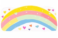 Rainbow flag art creativity happiness. AI generated Image by rawpixel.