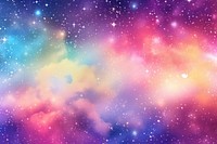 Rainbow glitter background space backgrounds astronomy. AI generated Image by rawpixel.