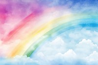 Rainbow color backgrounds outdoors nature. AI generated Image by rawpixel.